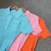 YuooMuoo Chic Aesthetic Women Dress 2025 Summer Turn-Down Collar Buttons Knitted Short Dress Korean Fashion Lady Party Vestidos_ecoleips.com
