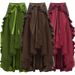 2025 New Female Gothic Large Irregular Umbilical Half Length Dance Skirt_ecoleips.com