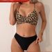 Women's Clothing Leopard Print Sexy Bikini Two Piece Swimsuit Regular Fit Suitable_ecoleips.com