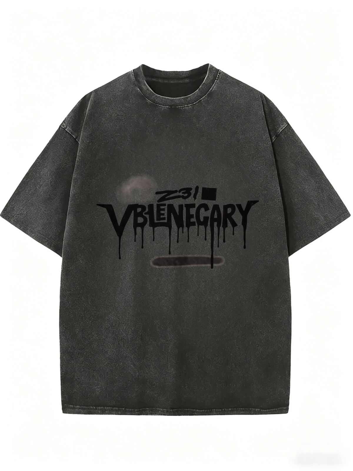Women's Vintage Washed Oversized T-Shirt, Relaxed Fit Short Sleeve Casual Tee For Everyday Summer Comfort_ecoleips.com