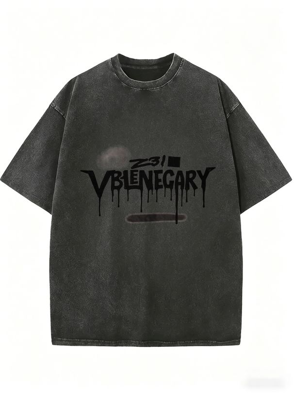 Women's Vintage Washed Oversized T-Shirt, Relaxed Fit Short Sleeve Casual Tee For Everyday Summer Comfort_ecoleips.com