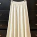 Solid Color High Waist Hollow Out Floral Design Ruffled Trim Full Skirt For Women Autumn Winter Fashion Slimming_ecoleips.com