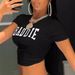 Women's Clothing Navel T Printed Short Sleeves_ecoleips.com
