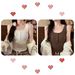 Inner Wear For Women: Sexy Lingerie, Camisole With Built-in Bra Pads, Button-up Tube Top, Anti-exposure Base Shirt_ecoleips.com