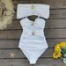 Women's Clothing One Piece Swimsuit Skirt Cape Three Piece Suit Sexy Hollow Swimsuit_ecoleips.com