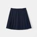 New Academic Style Short Pleated Skirt Women's Elastic Waist High Waist Korean Version A-word Short Skirt Large Size Loose Skirt_ecoleips.com