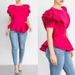 Solid Ruffle Short Sleeve Mini Dress For Women Summer New Arrival_ecoleips.com