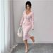 Europe And The United States Popular Simple Fashion Plaid Long-sleeved Top Skirt Set 2026 Autumn And Winter_ecoleips.com
