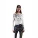 Women's Slim Fit Off-Shoulder Long Sleeve T-Shirt Faux Two-Piece Versatile Base Layer Niche Design Spring 2025 New Style_ecoleips.com