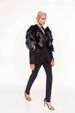 K Small Niche Design, High-end Goddess Style, Black Three-dimensional Splicing, Ruffle Edge Suit, Asymmetric Slim Fit, Slimming Suit_ecoleips.com