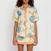 Women's Clothing Spring And Summer New Short-sleeved Shirt Printed Skirt Suit INS Loose Vacation Two-piece Set_ecoleips.com