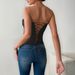 Hot Selling Hot Girl Low Cut Nightclub Style Satin Tie Solid Color Fishbone Lace Steel Ring Tube Top Female_ecoleips.com