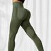 High-Waisted Seamless Yoga Pants for Women Peach Butt Training Sports Running Outdoor Butt Lifting Fitness Trousers_ecoleips.com
