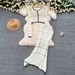 Women's Clothing Temperament Contrast Color Round Neck Short Knitted Cardigan Fishtail Skirt Hollow Hook Flower Knitted Two Piece Set_ecoleips.com