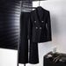 Women's Clothing Professional Two Piece Suit For Women College Students Perfect For Job Interviews Wrinkle Free High Quality Spring Autumn Commuting_ecoleips.com