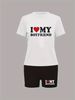 Summer Women's Casual Fashion Letter Print Loose T-shirt+shorts Two-piece Sportswear Suitable For Daily Wear-125_ecoleips.com