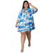 Women's Clothing Plus Size Women's Printed Shirt Mid Sleeve Long Summer For Formal & Casual For Women Printed Shirt_ecoleips.com