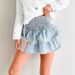 Women's Clothing Pure Sexy Style Denim Skirt For Women Pleated Midi Design Fashion_ecoleips.com