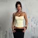ZX24447 Spring 2025 New Vest Socialite Style Elegant Hot Girl Slim Fit Lace Patchwork Camisole Top For Women_ecoleips.com