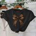 Women's Clothing Spot Ladies Printing Fashion Casual Cute Short Sleeved Round Neck Printed Short Sleeved T Shirt_ecoleips.com