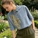Dongdaemun Women's Casual Loose Denim Top High End Fashionable Summer New Style_ecoleips.com