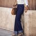 Women's Clothing Vintage Washed Non Stretch Wide Leg Jeans, Distressed Street Style, Loose Straight Leg Denim Jeans For Women, Suitable For Commuting._ecoleips.com