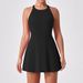 Women's Clothing Quick Drying Feather Tennis Skirt Beautiful Back Fitness One Piece Yoga Suit_ecoleips.com