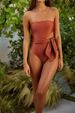 European And American Sexy Strapless Onesie Swimsuit Women's Beachwear Hot Selling_ecoleips.com