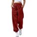 Women's Clothing Fashion Casual Sports Pants Versatile Sweatpants Jogger Pants Fleece Loose Long Pants Women_ecoleips.com