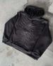 Women's Clothing Retro Y2k Washed Distressed Patch Hoodie Street Fashion Unisex Zipper Sweatshirt_ecoleips.com