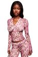 K New Fashion Printed Trendy Street Casual Leopard Print Zipper Long Sleeved Jacket Long Pants Set_ecoleips.com
