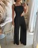 Women's Clothing New Products Spring And Summer White Irregular Long Suspender Suit Straight Pants_ecoleips.com