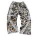 Women's Clothing Retro High Street Overalls Leaf Camouflage Functional Heavy Duty Striped Wide Leg Pants Loose Casual Pants_ecoleips.com