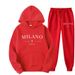 Women's Casual Comfortable Fleece Hoodie Sweater Suit Simple Design Autumn Clothing Wholesale International Hot Selling_ecoleips.com