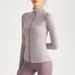 Women's Slim Fit Quick Drying Yoga Top Pilates Sports Fitness Outdoor Running Jacket New Style For Autumn_ecoleips.com