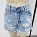 High Waist Ripped Tassel Denim Shorts Women_ecoleips.com