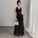 Spring New Arrival Women's Two Piece Set with Vest And Lace Trimmed Skirt Fashionable Ensemble for Ladies_ecoleips.com