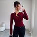 European And American Cross-border 2026 Spring New Asymmetrical Hollow-out Metal-decorated Slim-fit Women's_ecoleips.com