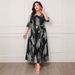 Women's Clothing Hot Mom Slim Temperament New Holiday Style Knitted Mesh Large Size_ecoleips.com