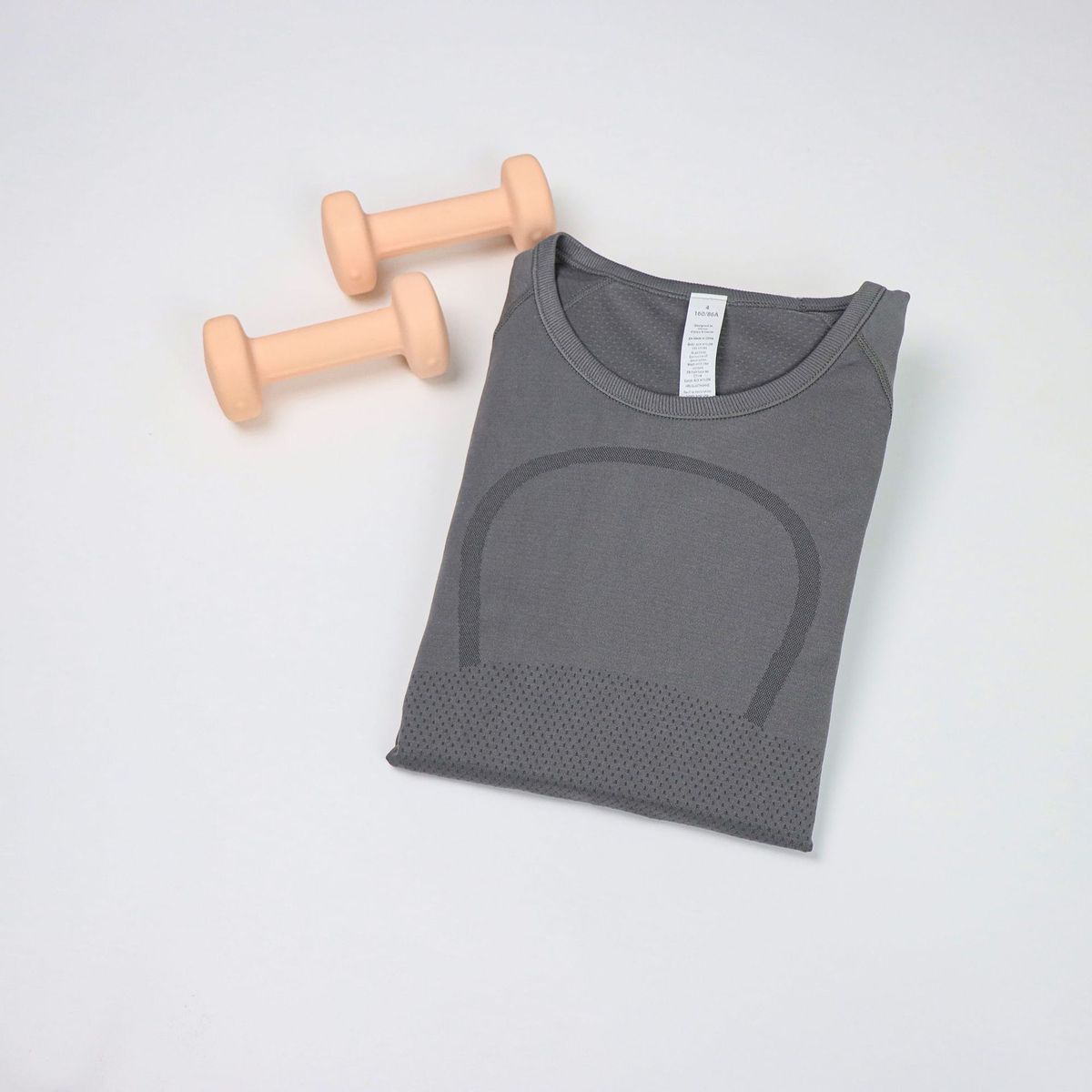 Women's Long Sleeve Yoga T-Shirt High Elasticity Breathable Knit Fitness Running Top 2.0 Sports Wear_ecoleips.com