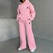 print hoodie and sweatshirt set wide leg straight leg pants hot selling1_ecoleips.com