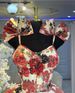 Women's Floral Print Camisole High Waist A-Line Dress Elegant Spring Bow Detail Slimming_ecoleips.com