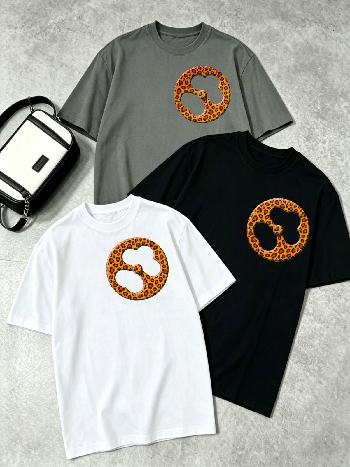 3-Pack Women’s Casual Crew Neck T-Shirts, Soft Cotton Short Sleeve Tops In Black, White & Grey, Durable & Comfortable For All-Day Wear_ecoleips.com