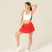 Women’s Clothing elastic waistband super short pleated skirt _ecoleips.com