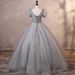 Women's Clothing Evening Dress Long High End Stage Puffy Skirt Vocal Art Exam Dress Annual Meeting Host Dress_ecoleips.com