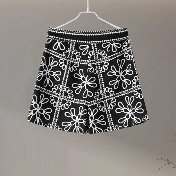 Women's Clothing Autumn Women's Fashion Casual Suit Personality Street Print Round Neck Jacket Short Skirt Suit_ecoleips.com