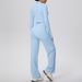 Women's High-Waisted Cloud-Touch Zip-Up Activewear Set – Quick-Dry Yoga & Running Outfit (S-XL, Slim Fit, 80% Nylon, 20% Spandex)_ecoleips.com