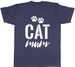 Women's T-Shirts Cat Mum Womens Ladies T-Shirt Tee_ecoleips.com