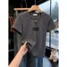 Summer New Style Women's White Cotton T-Shirt Short Sleeve Slimming Simple Versatile Elegant Base Layer Top_ecoleips.com
