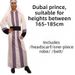 Halloween Party Adult Male Arabian Costume Saudi Dubai Robe Clothing Middle Eastern Shepherd_ecoleips.com